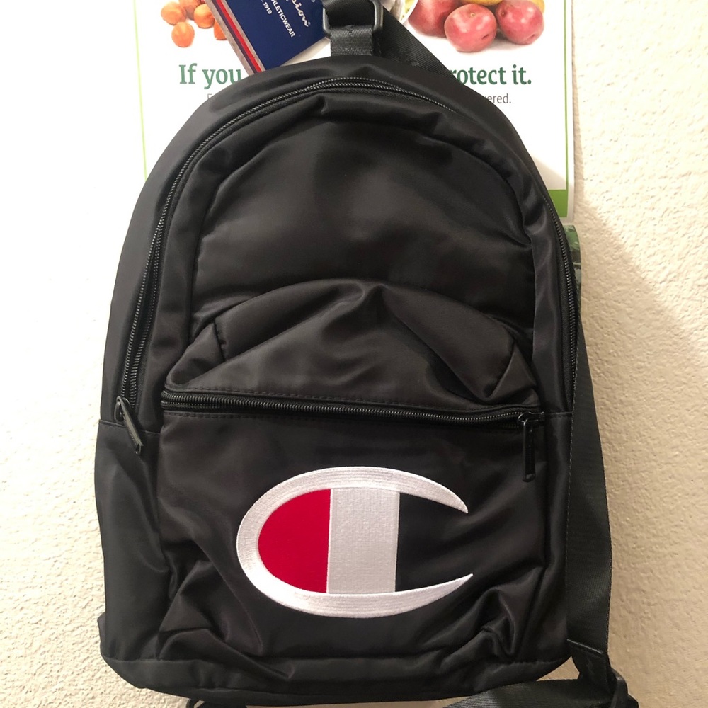 Black Champion Mini Backpack